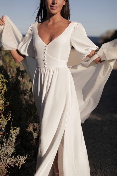 Maison Lemoine – Robe Clémence Robes de mariée modernes MAISON LEMOINE